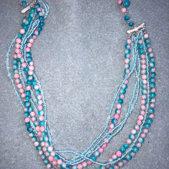Fashion Necklace Cotton Candy Color - Picture 7 of 8